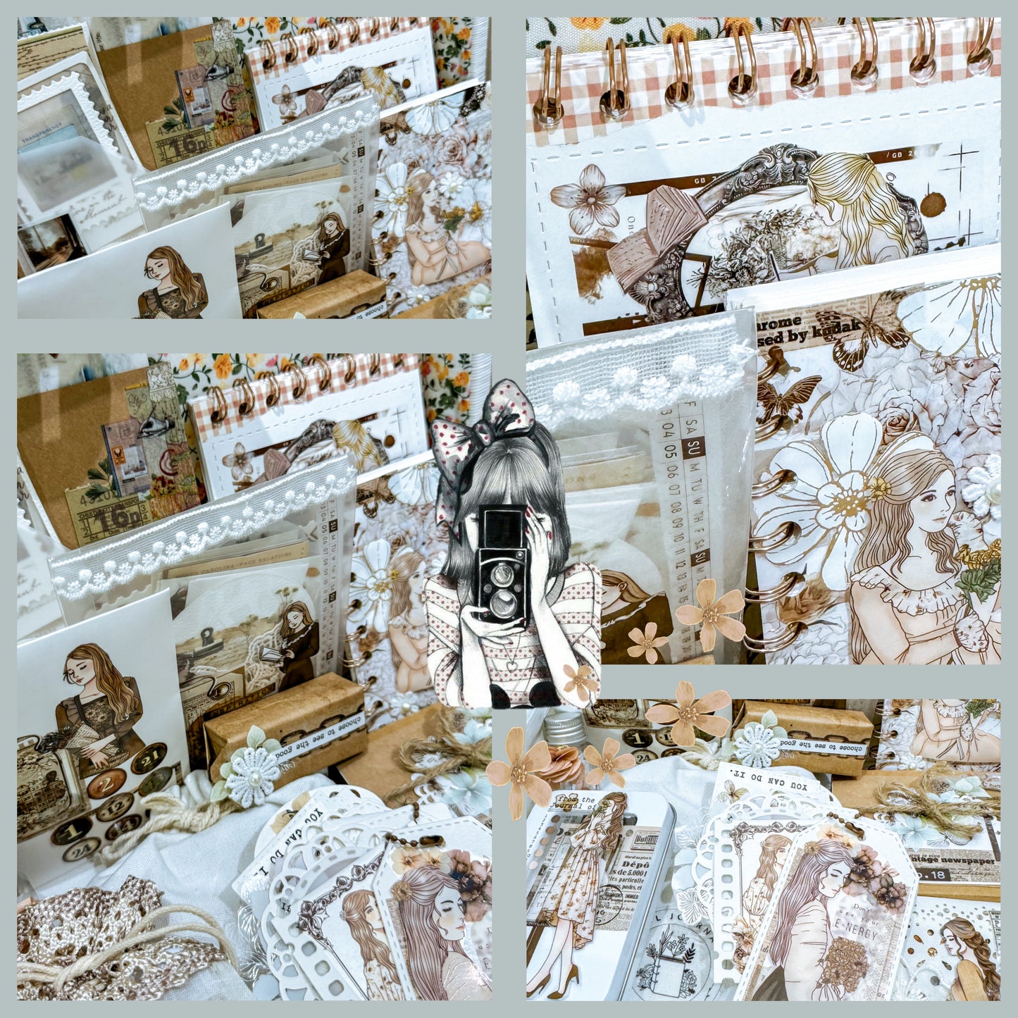 Limited Ed. Recollection Classic Girls Half Advent Calendar Basket