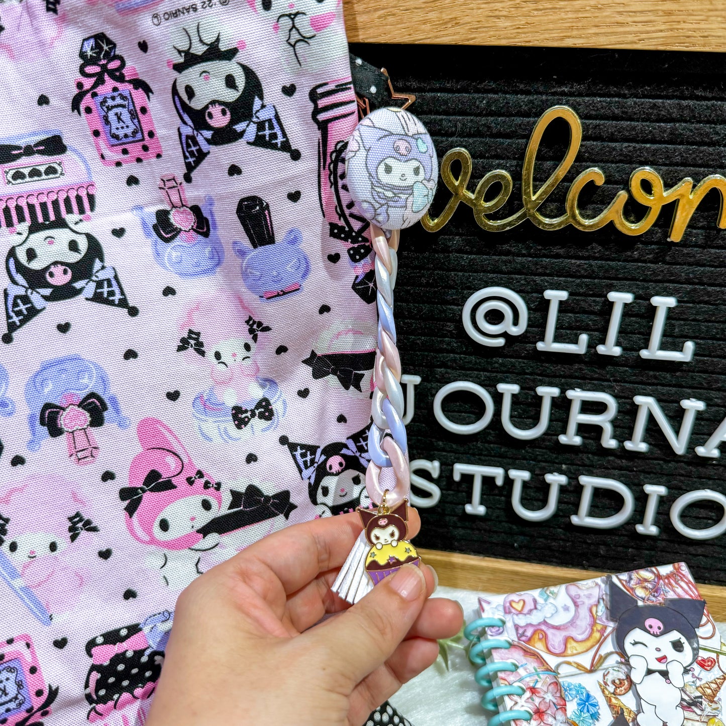Kuromi & Melody Vanity Tote