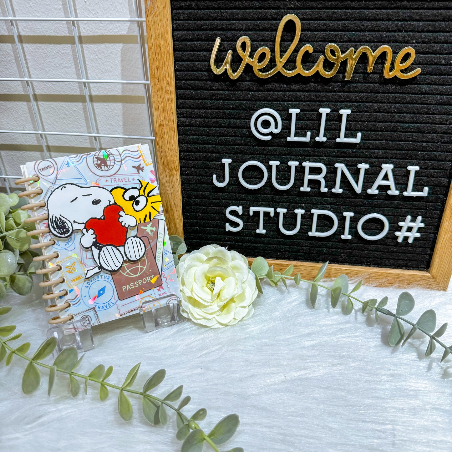 B7 Character Travel Notebook - Travel - Snoopy