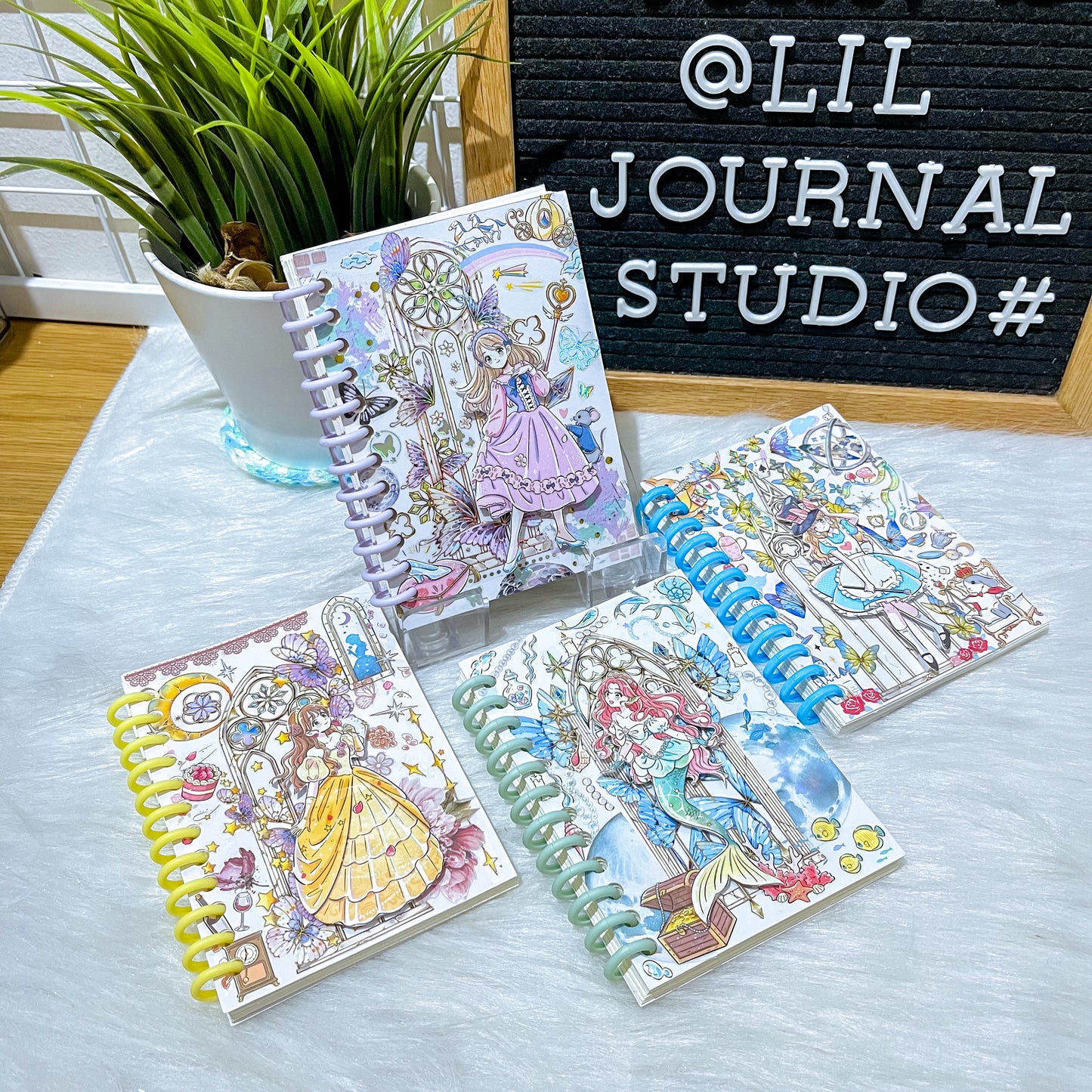 B7 Character Travel Notebook - Enchanted Princess