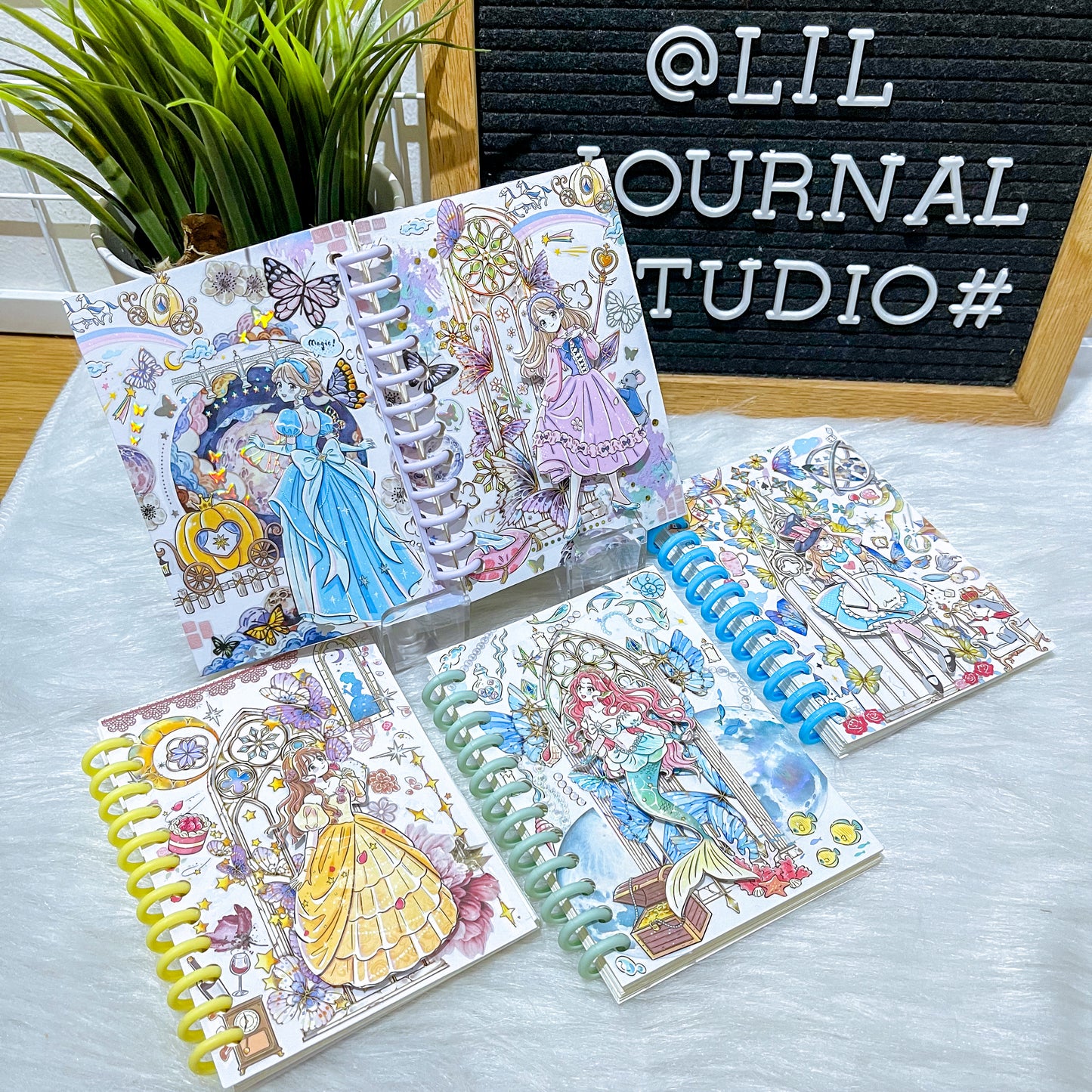 B7 Character Travel Notebook - Enchanted Princess