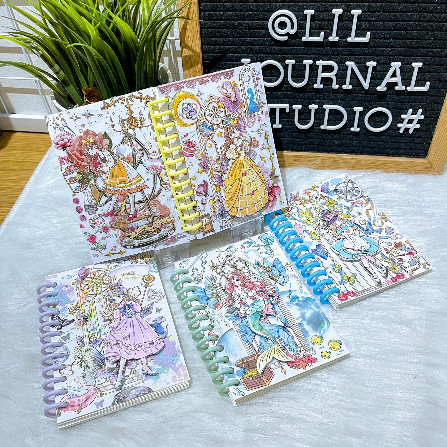 B7 Character Travel Notebook - Enchanted Princess
