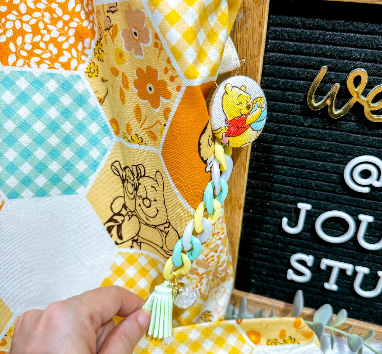 Patchwork Pooh Tote