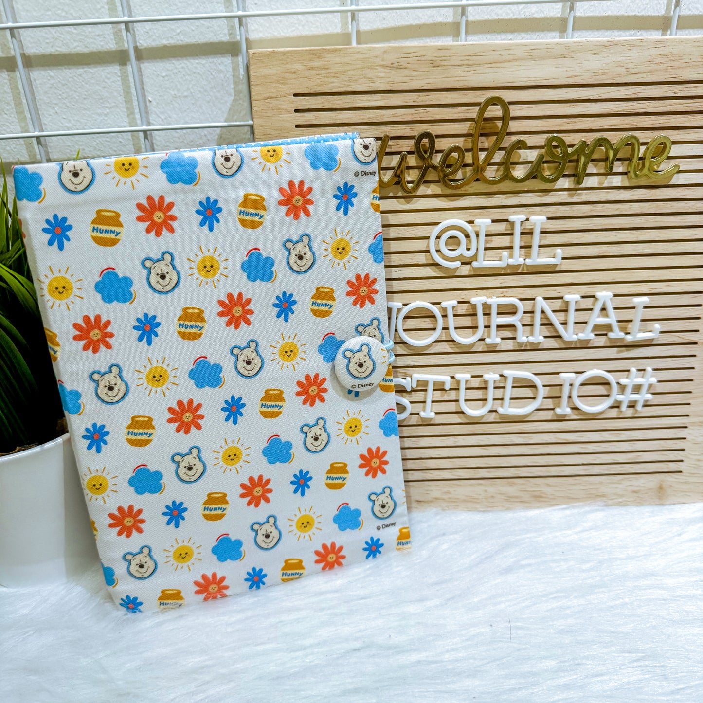 A5 Fabric Notebooks (Pooh)