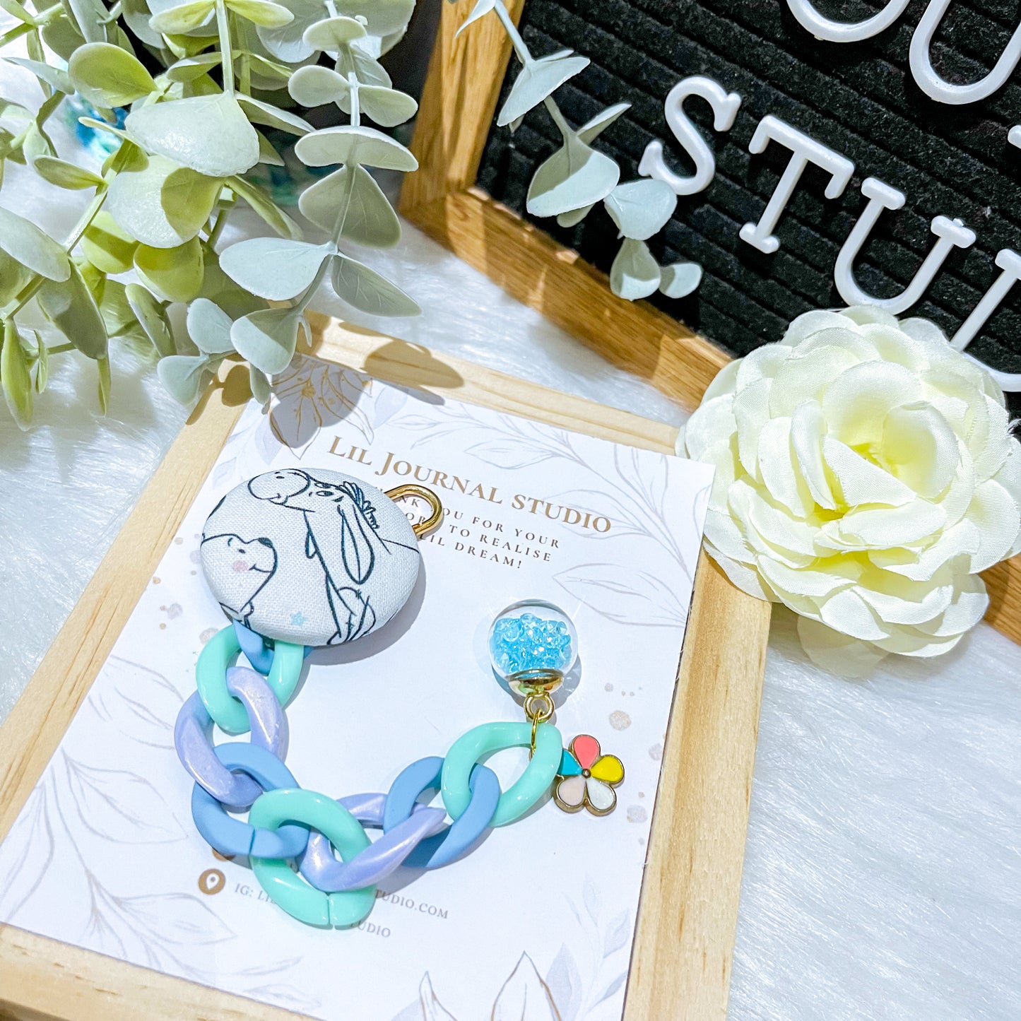 Key Charms - Pastel Pooh & Gang