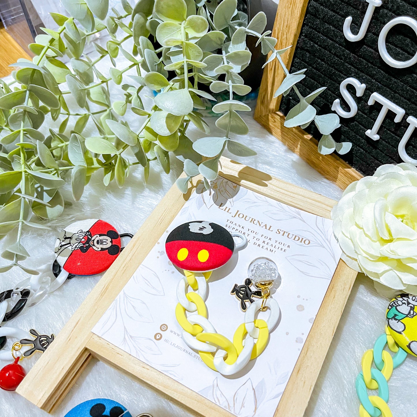 Key Charms - Classic Mickey