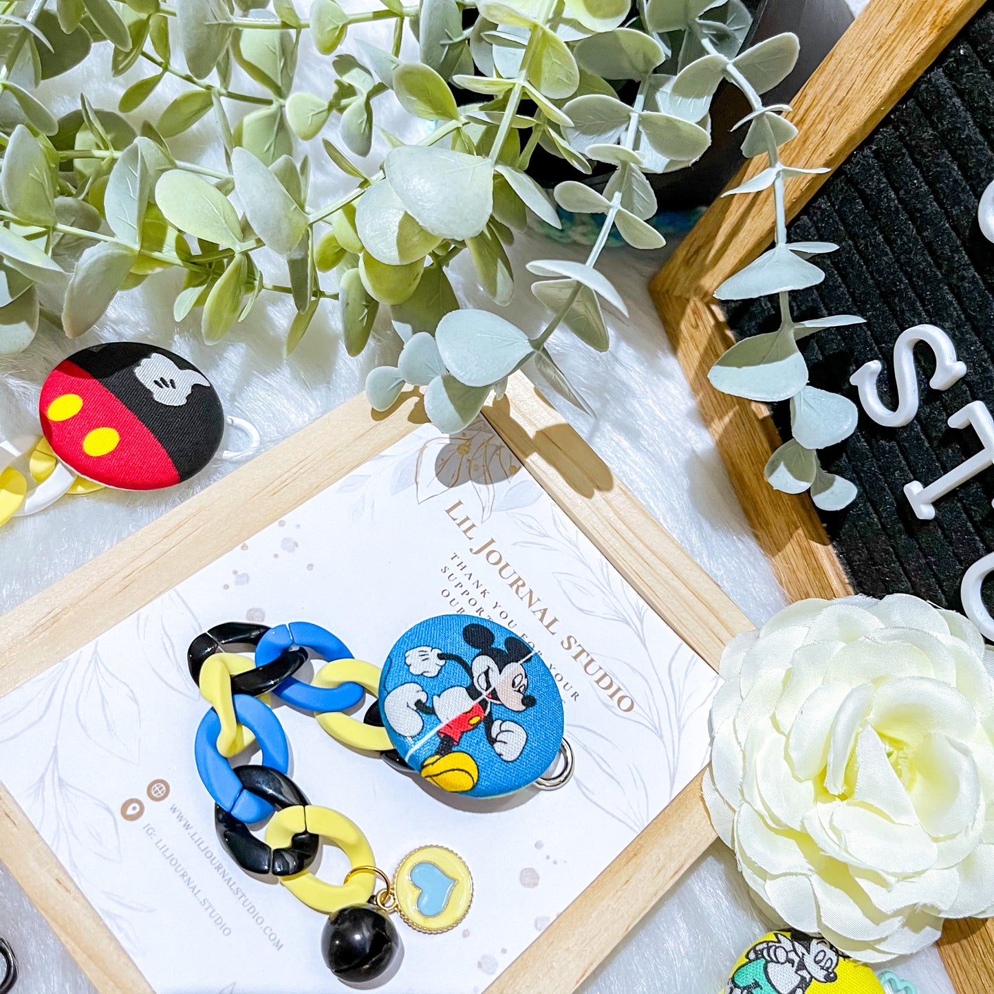 Key Charms - Classic Mickey