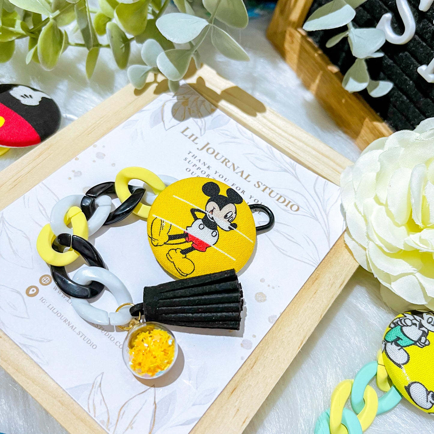 Key Charms - Classic Mickey