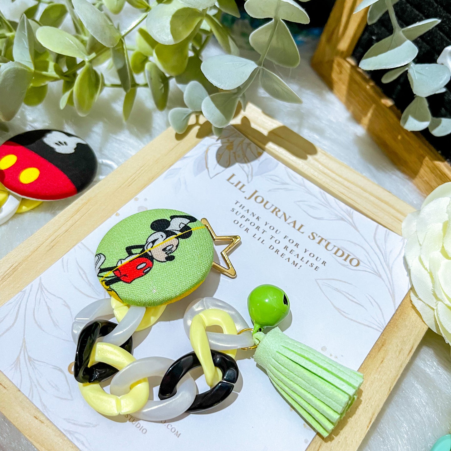 Key Charms - Classic Mickey