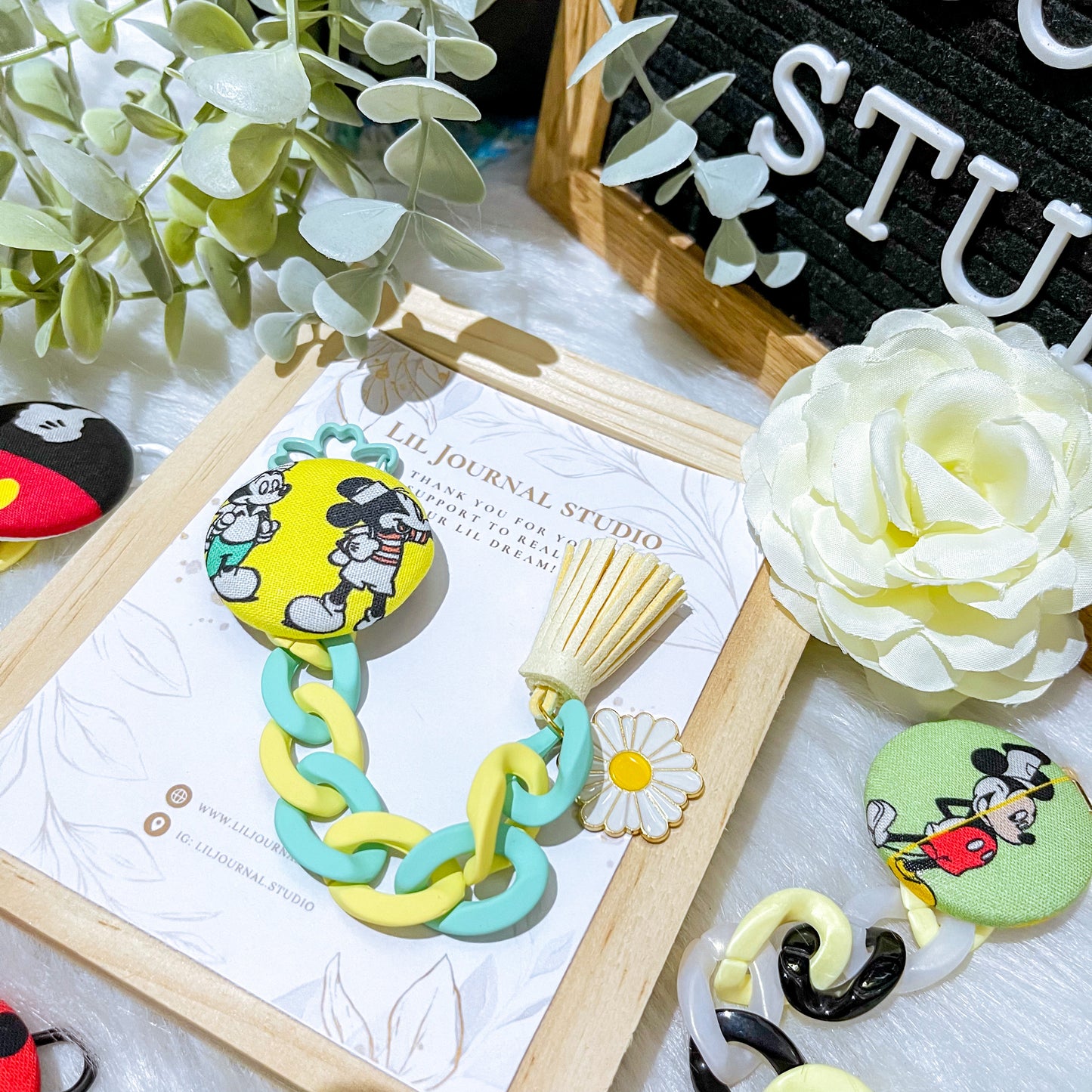 Key Charms - Classic Mickey