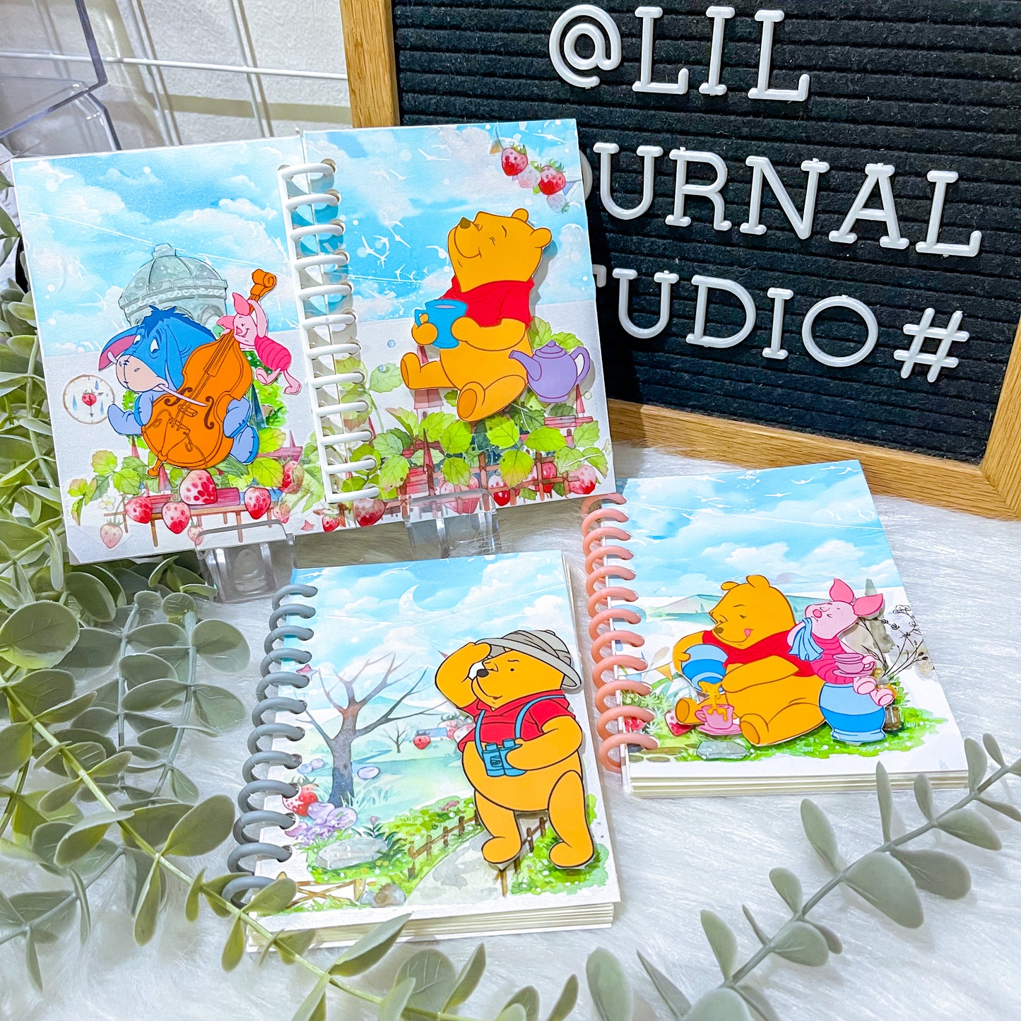 B7 Character Travel Notebook - Pooh See the World