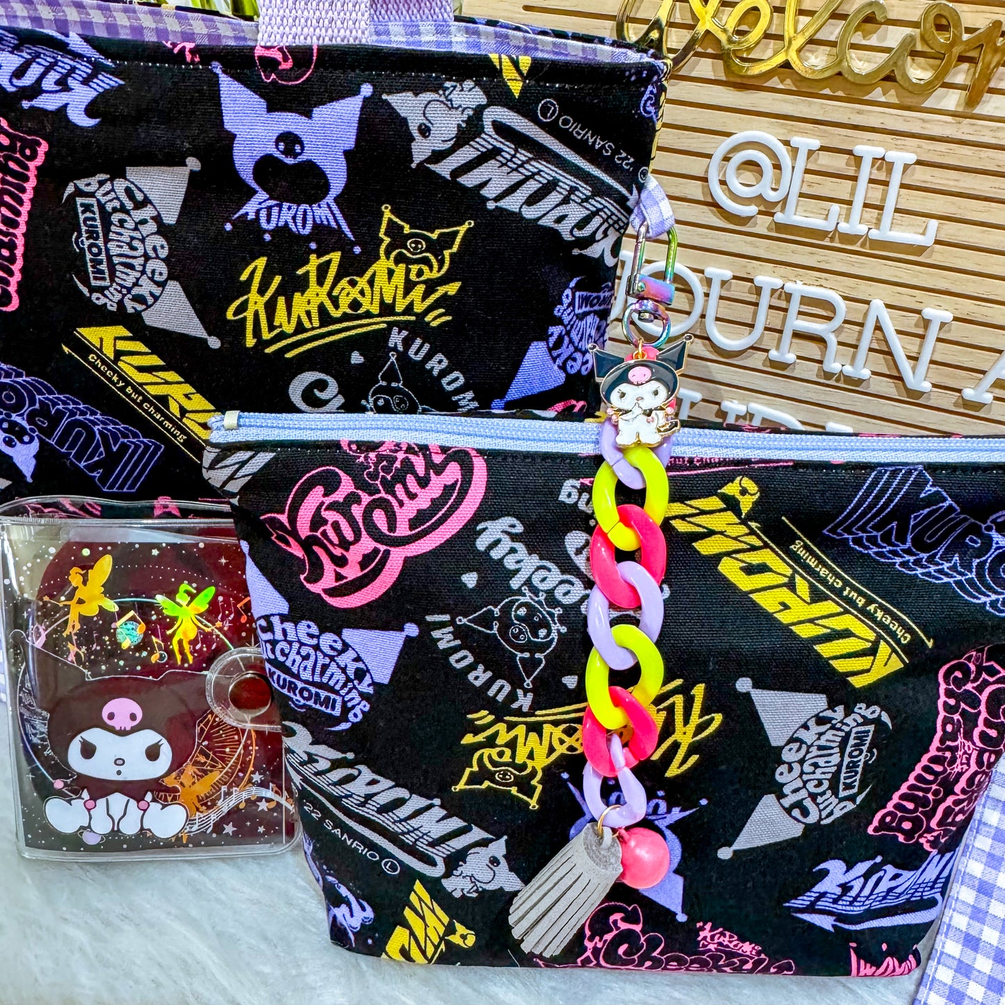 Neon Kuromi Set