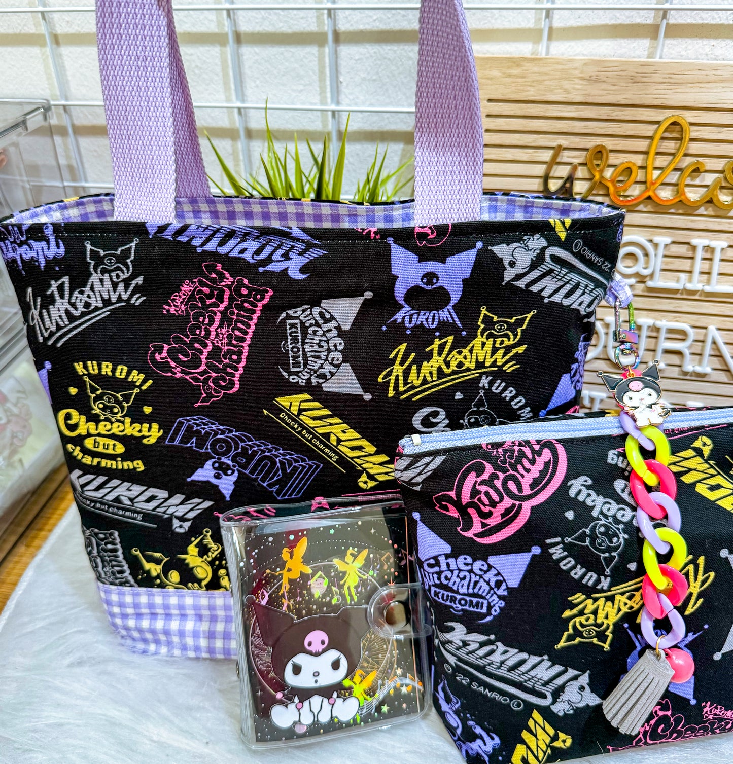 Neon Kuromi Set