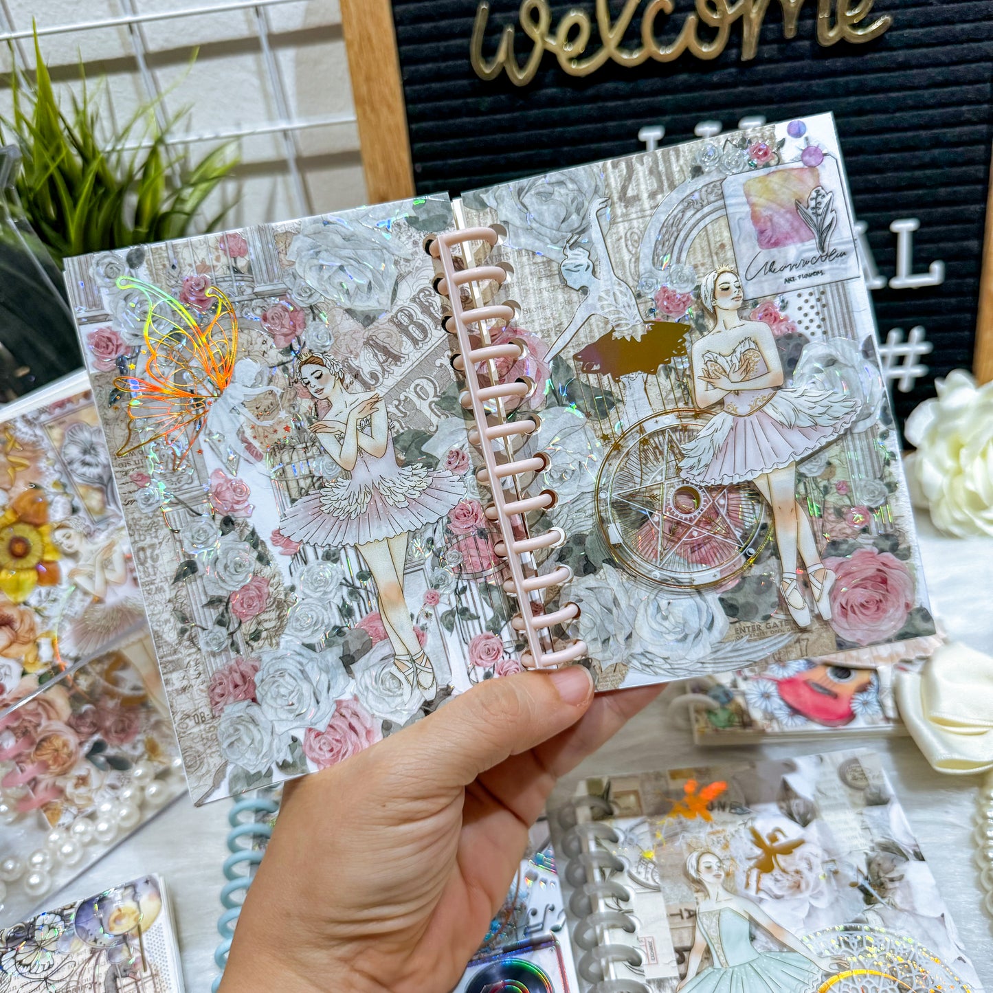 B7 Travel Notebook - Sparkle Dance Ballerina