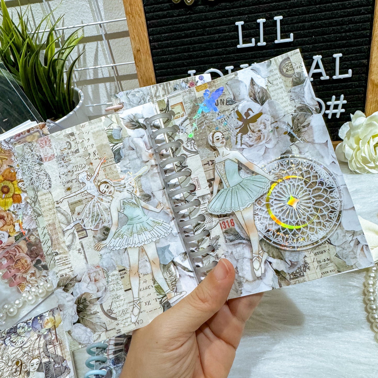 B7 Travel Notebook - Sparkle Dance Ballerina