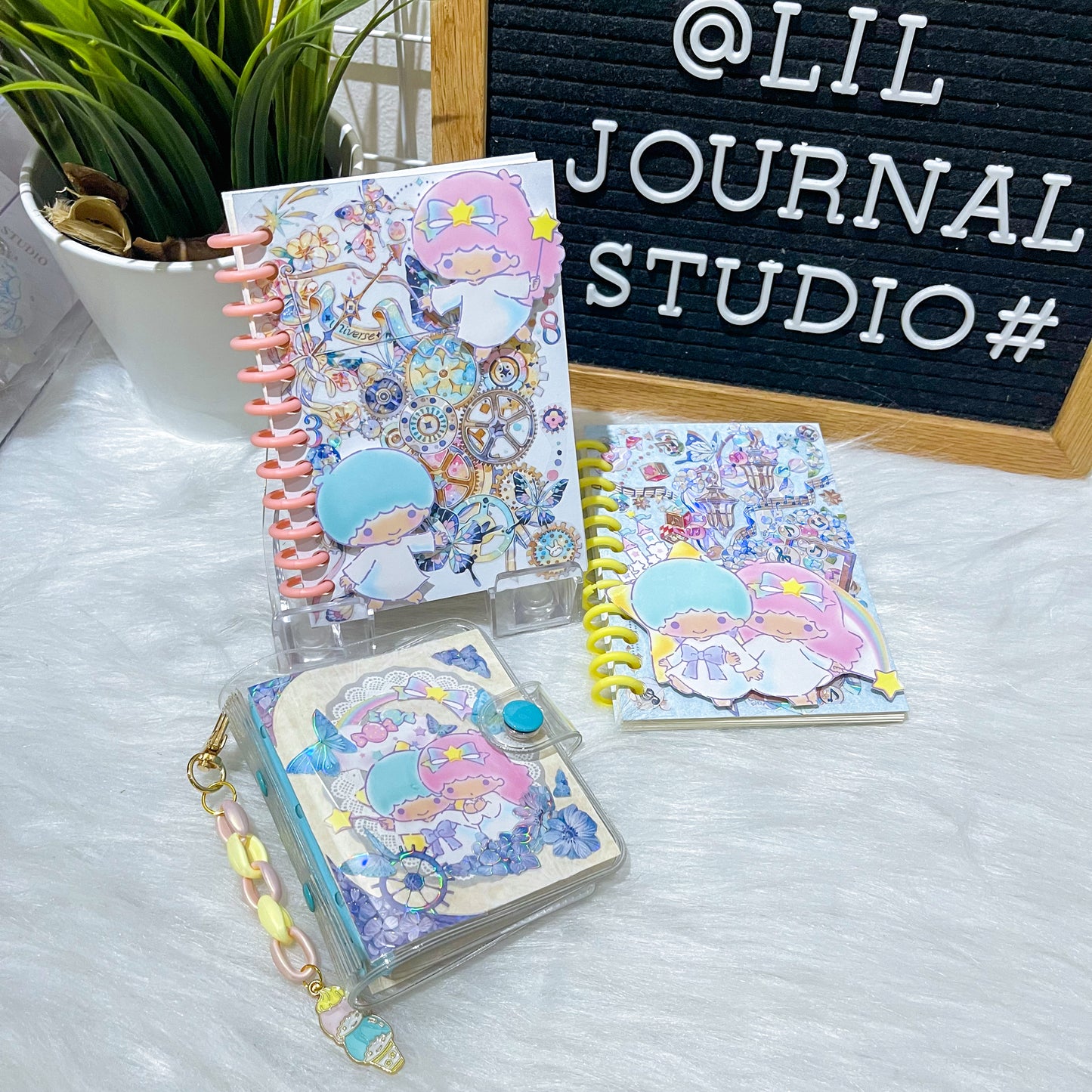 B7 Character Travel Notebook - Little Twin Stars Fantasy