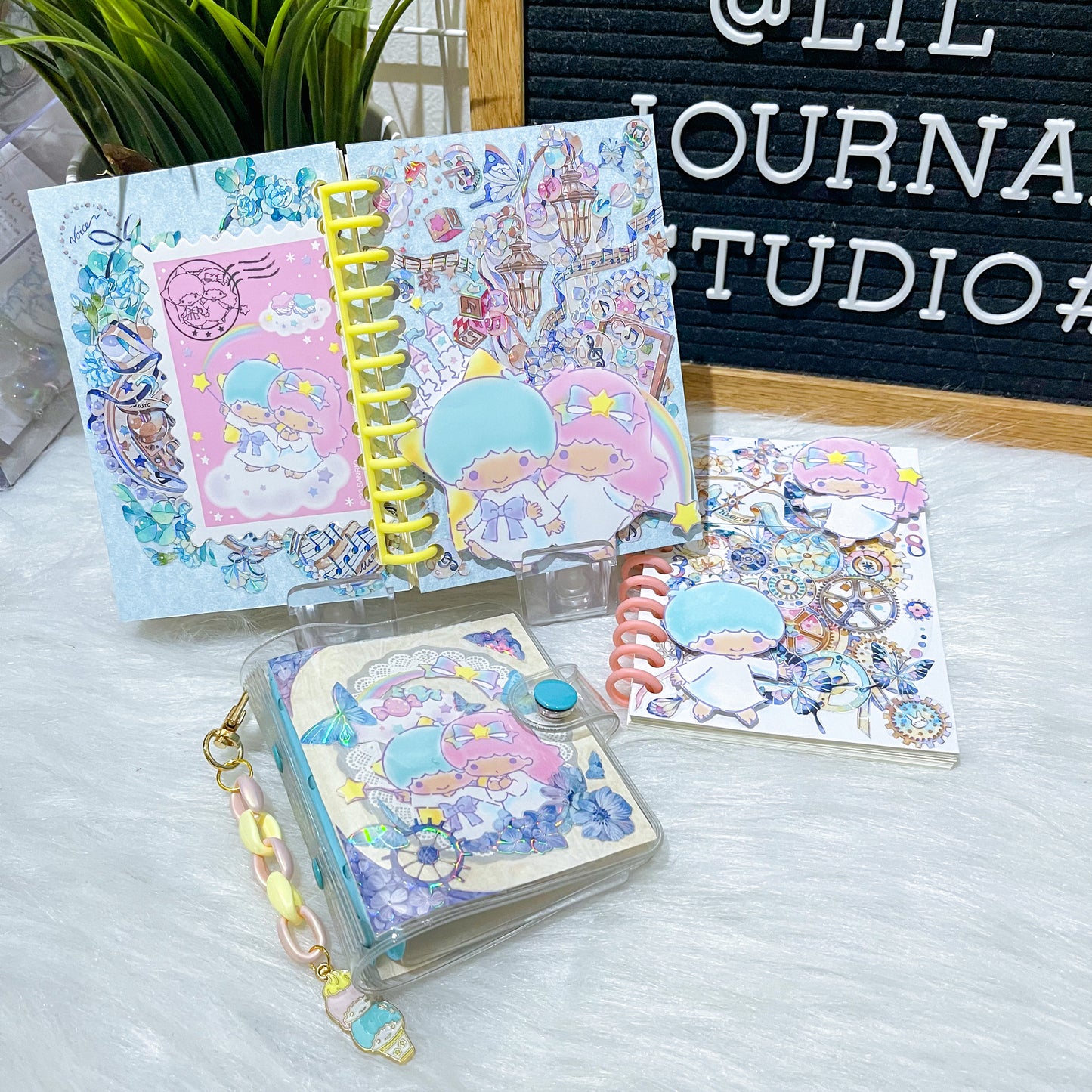 B7 Character Travel Notebook - Little Twin Stars Fantasy