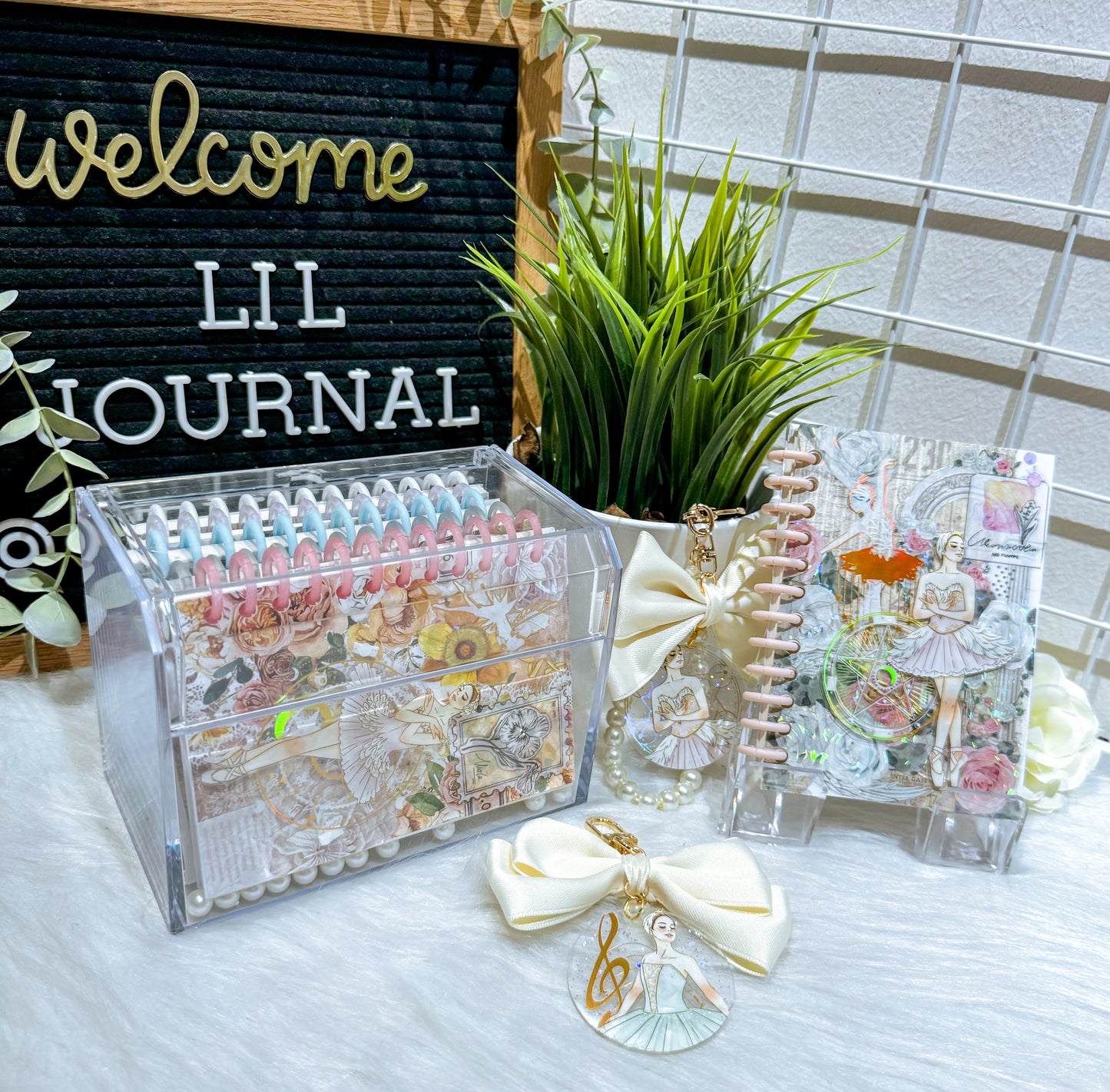 B7 Travel Notebook - Sparkle Dance Ballerina