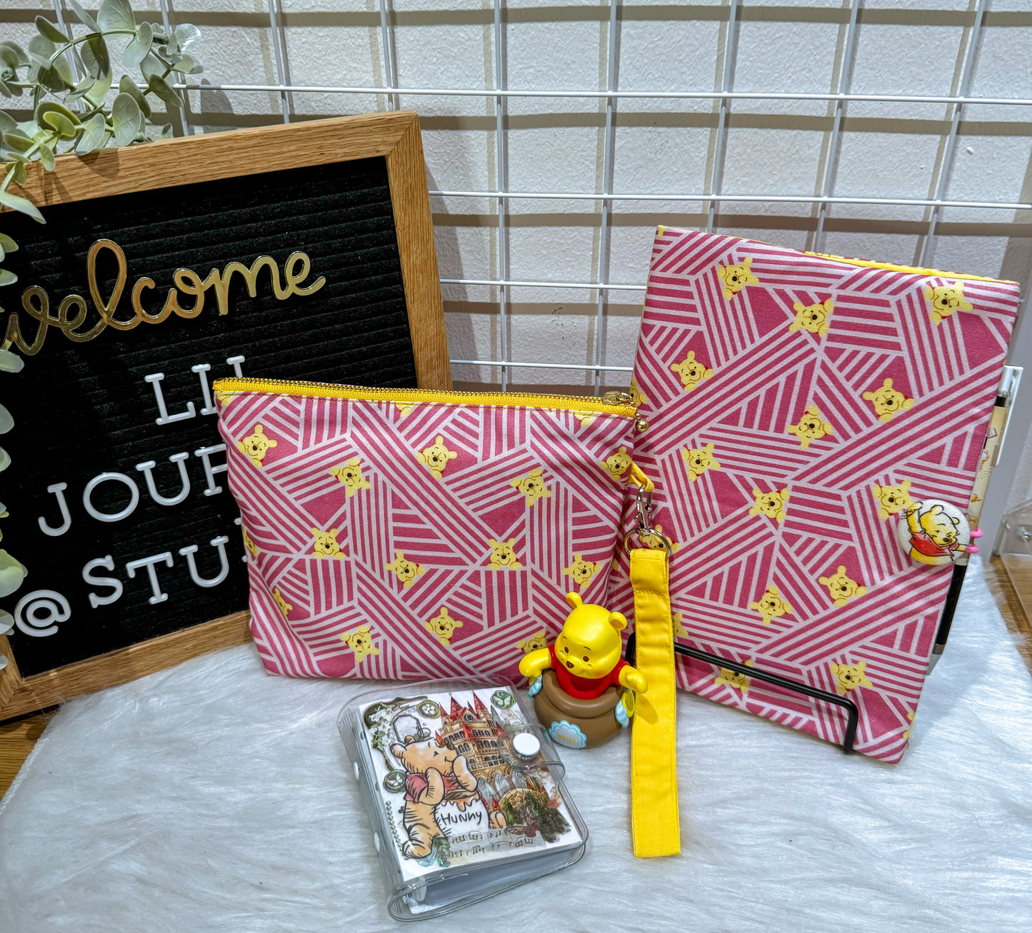 Geometric Pink Pooh Bundle