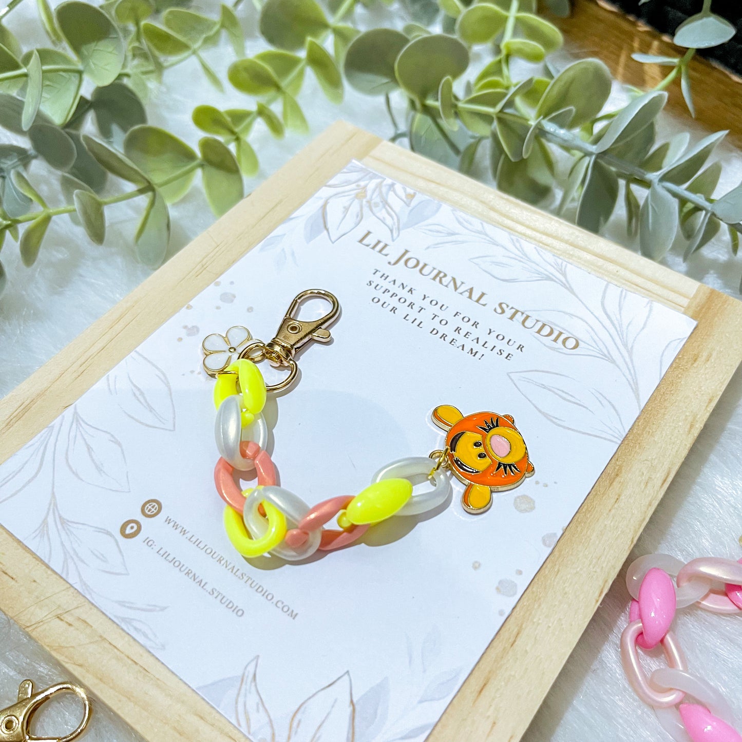 Dainty Key Charms - Pooh & Gang