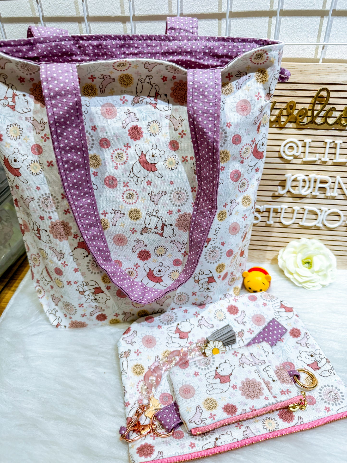 Plum Pooh Everyday Totebag Set