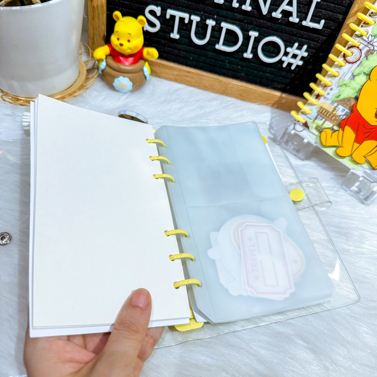 A6 Notebook + B7 Sticker Character Bundle ~ Sweet Ballerina