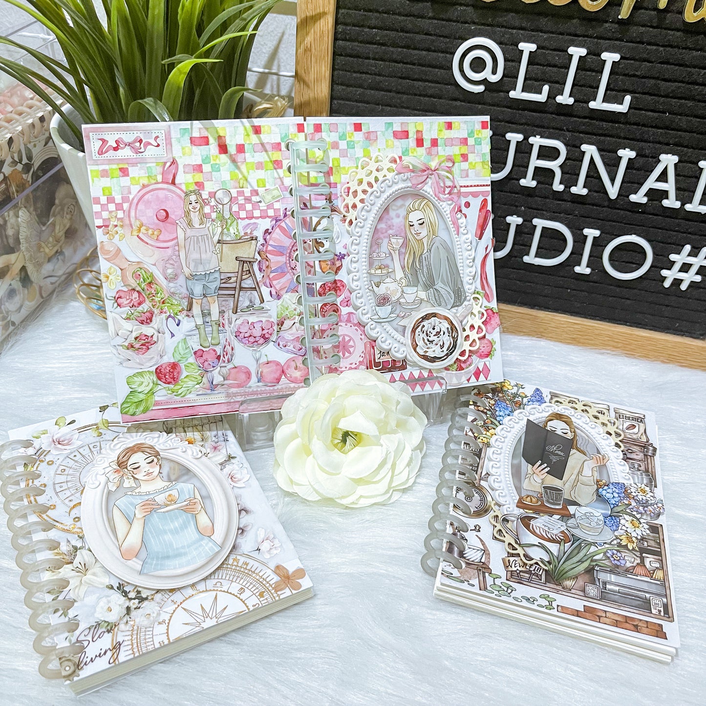 B7 Travel Notebook - Cafe Classic Girls