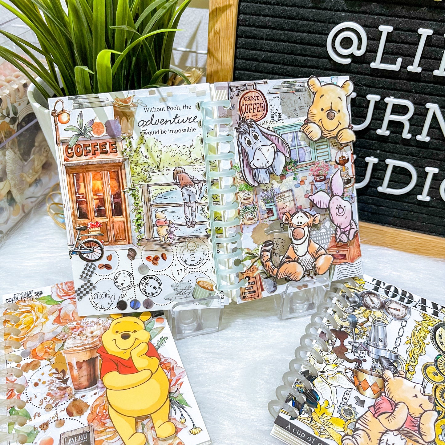 B7 Character Travel Notebook - Cafe Delight