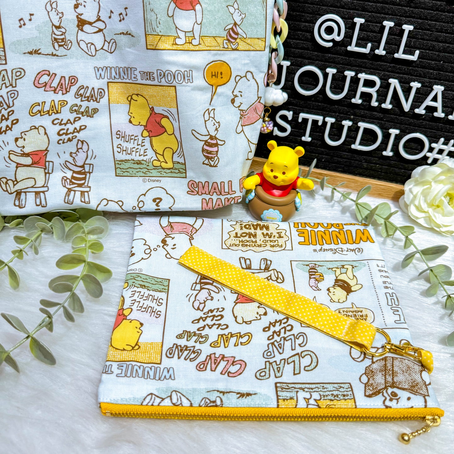 Sunshine Comic Pooh Tote bag