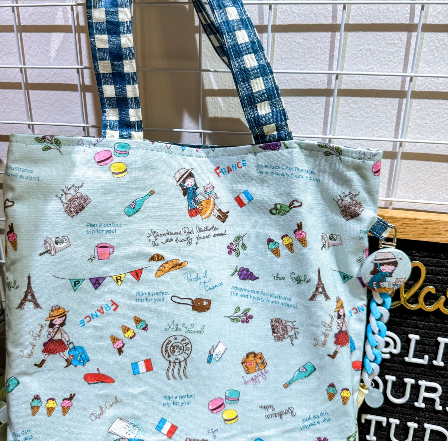 Bonjour! France Tote Bag