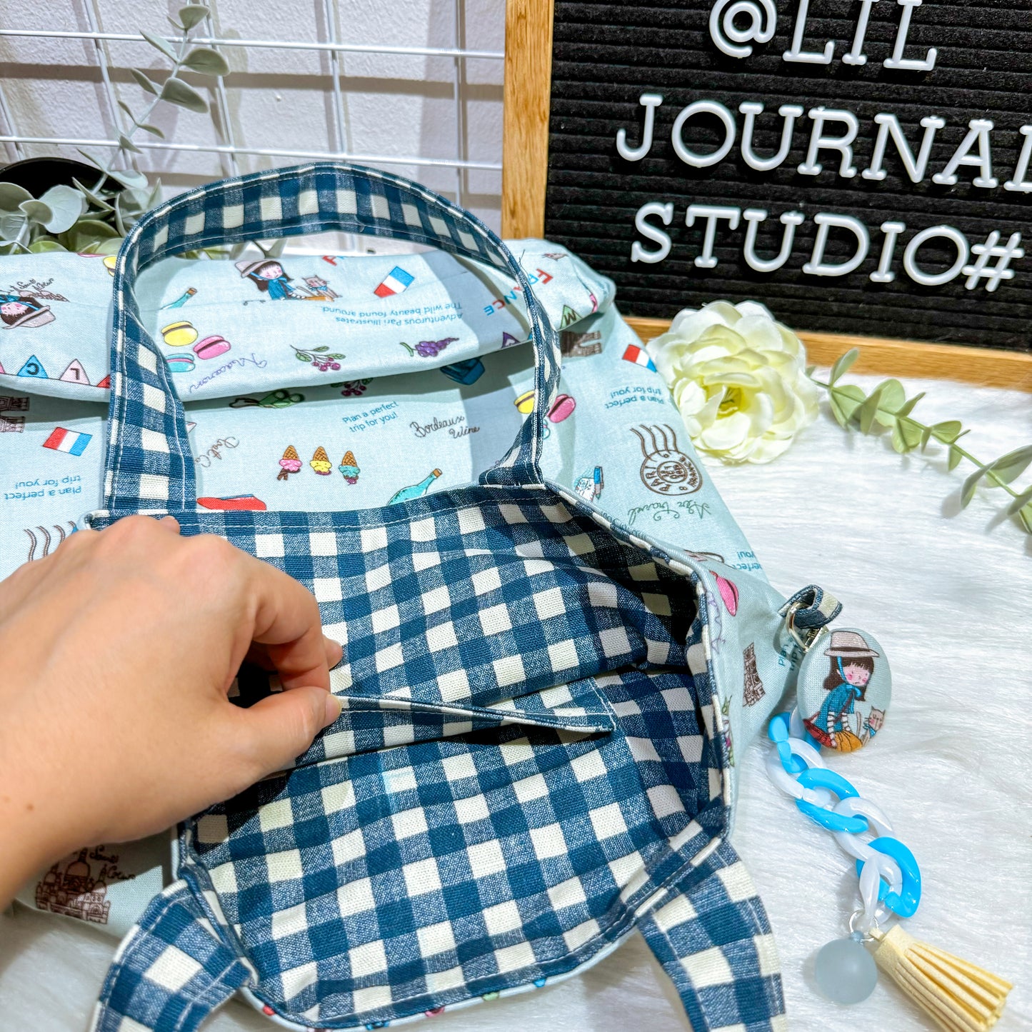 Bonjour! France Tote Bag