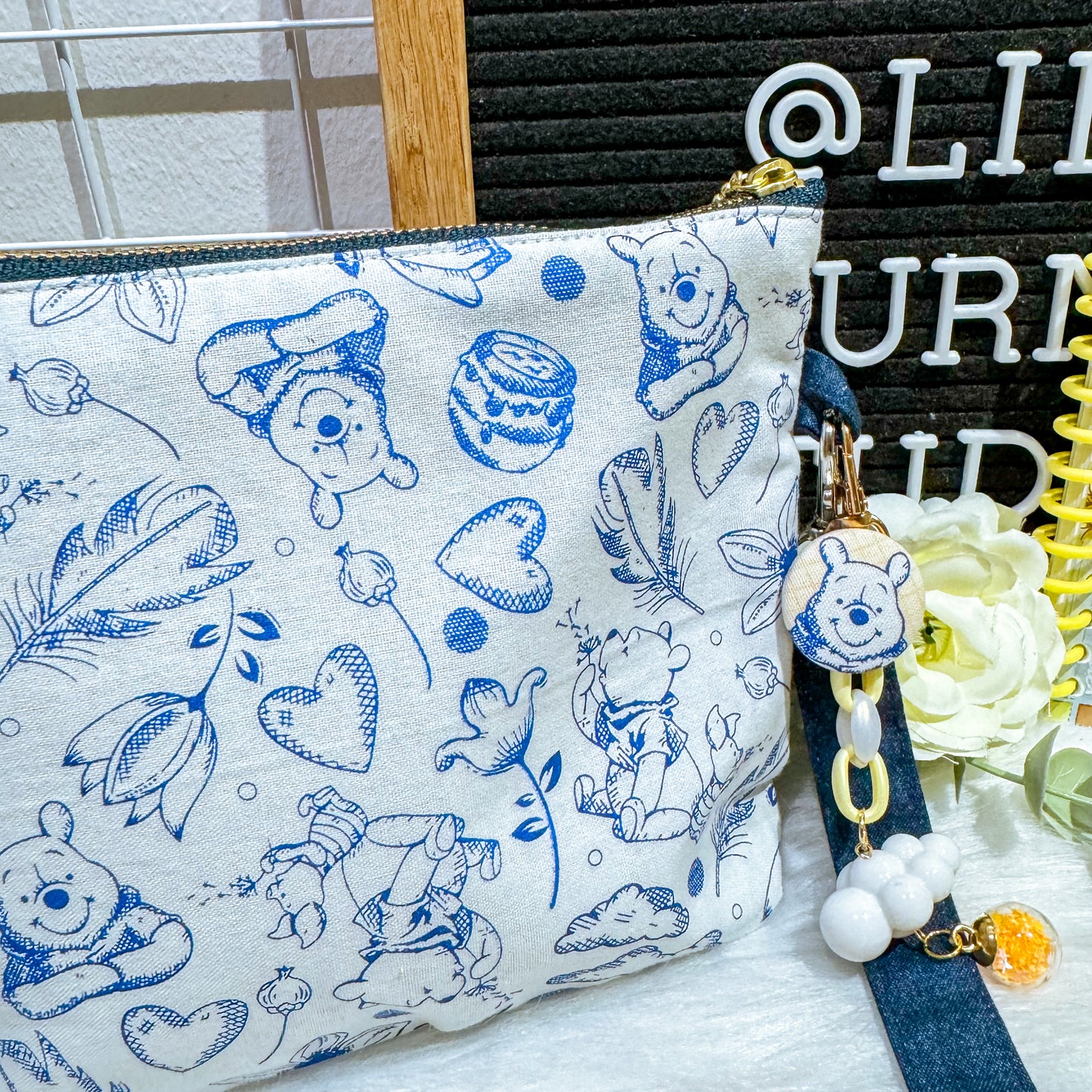 Blue Pooh Base Pouch