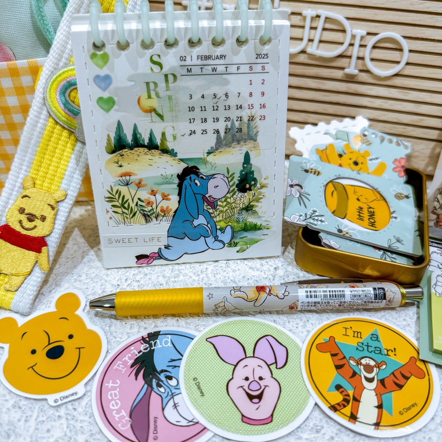 Sunshine & Rainbow Pooh