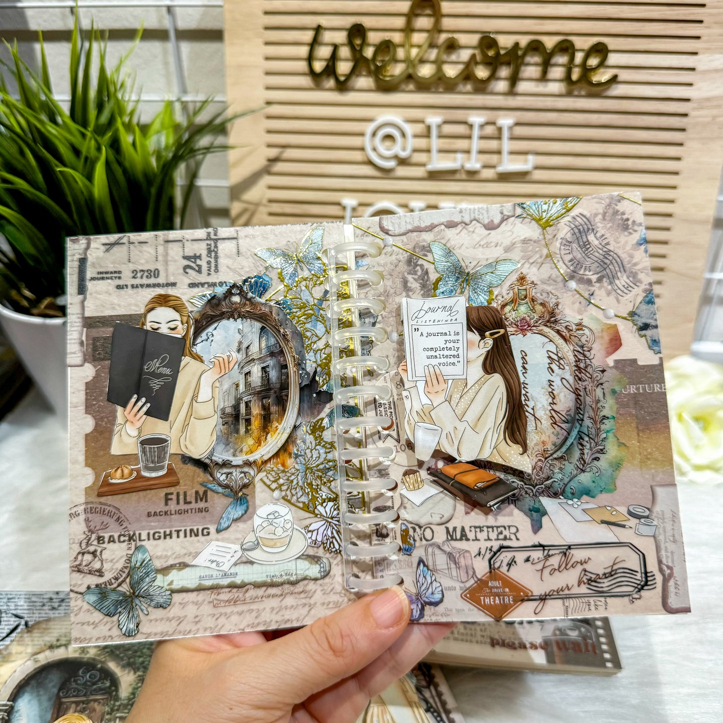 B7 Travel Notebook - Classic Girls Moments