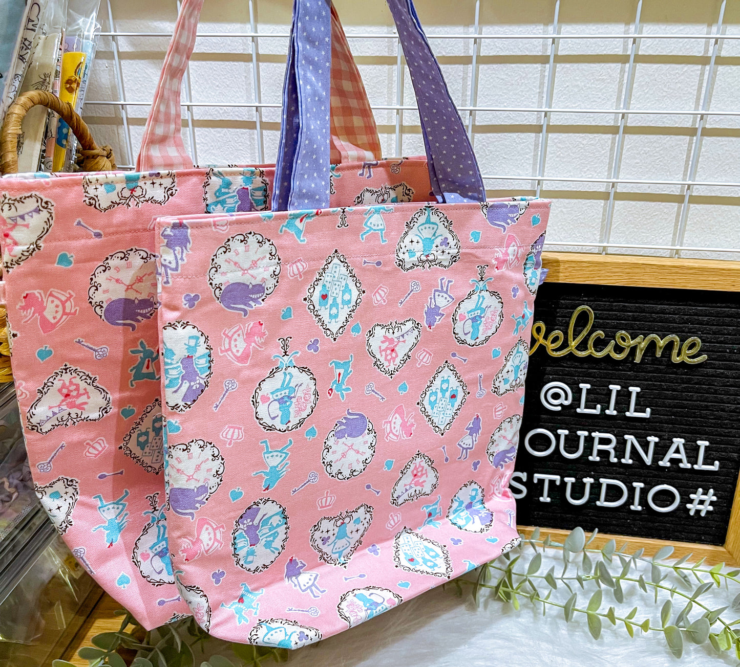 Alice in Wonderland Tote