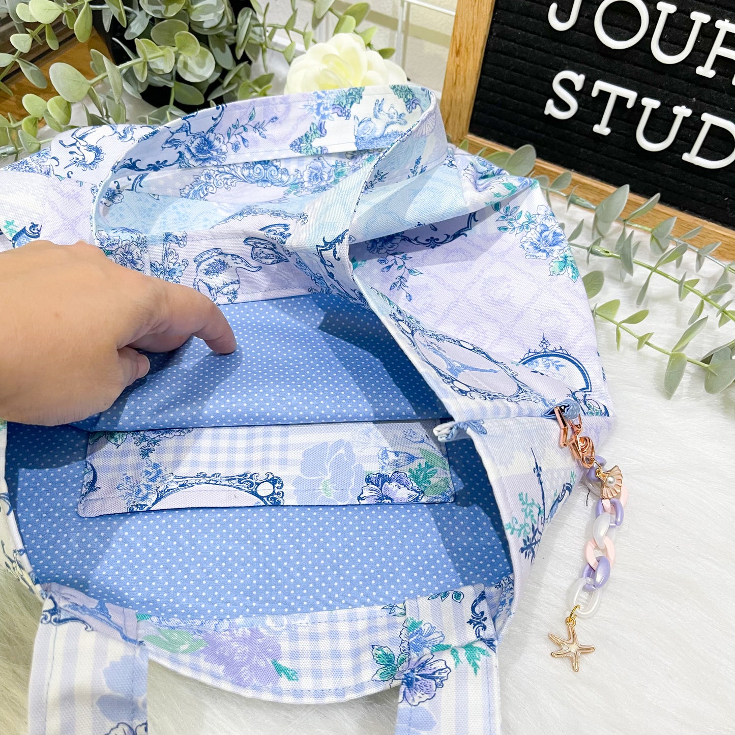 Lavender Paris Tote
