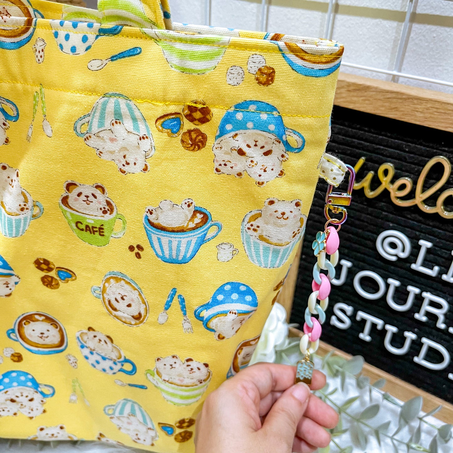 Cafe Bear Tote