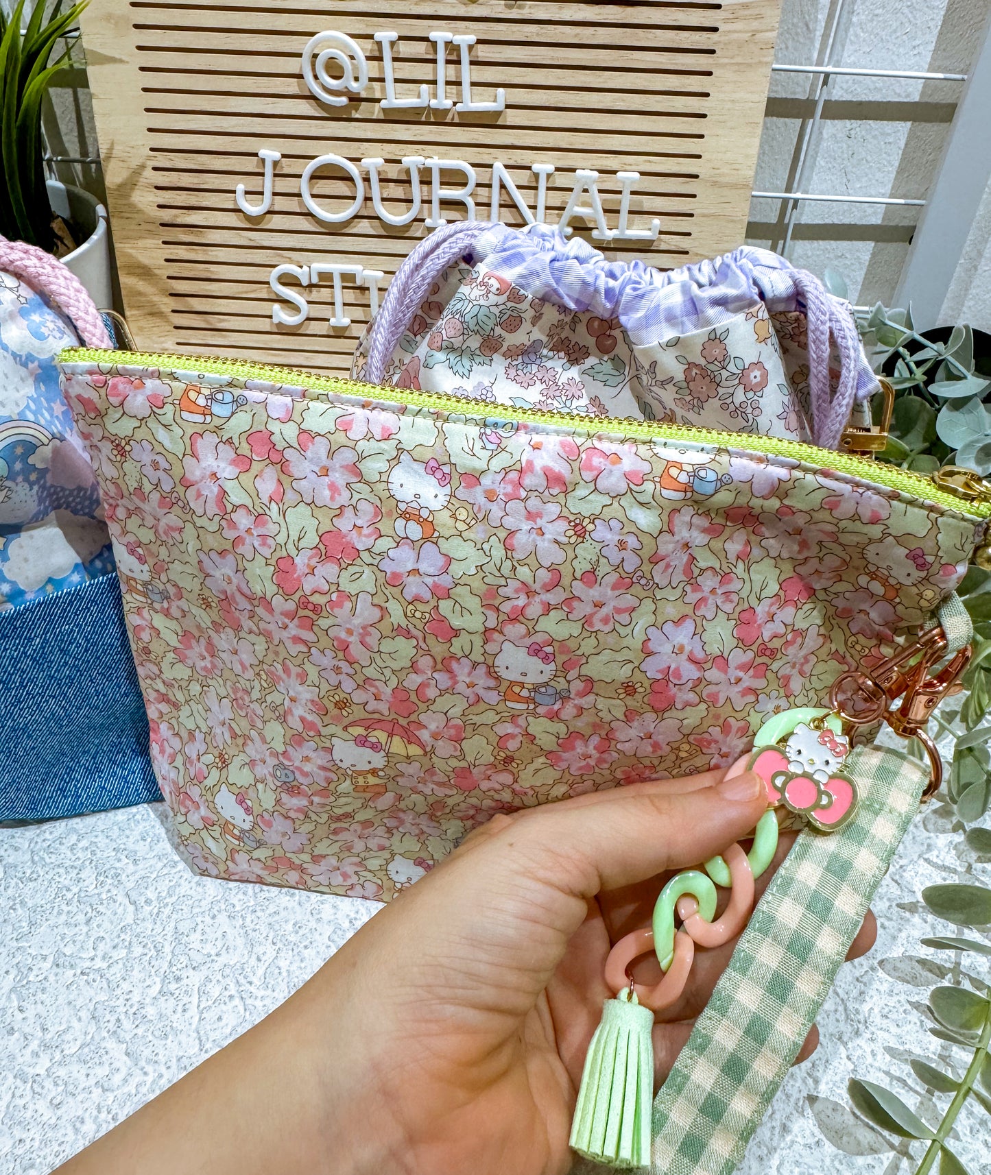 Sanrio Botanic Everyday Pouches