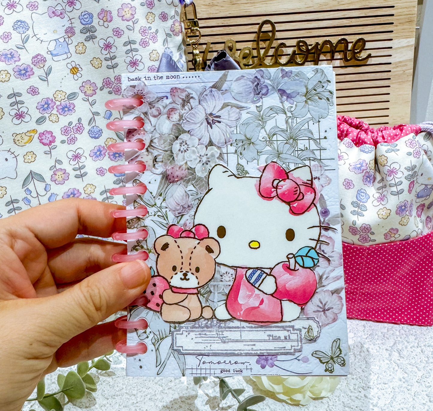 Lavender Hello Kitty Everyday Totebag Set