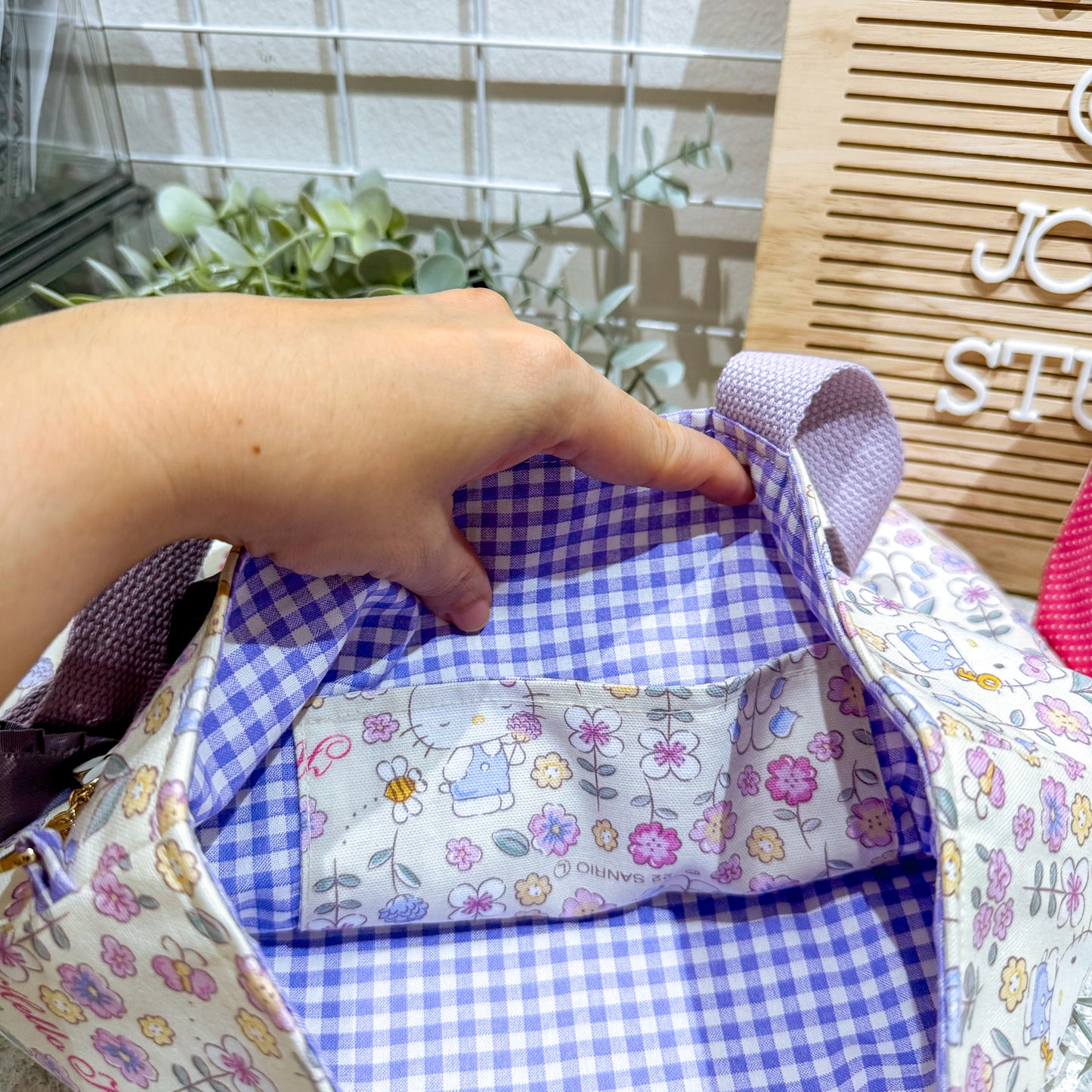 Lavender Hello Kitty Everyday Totebag Set