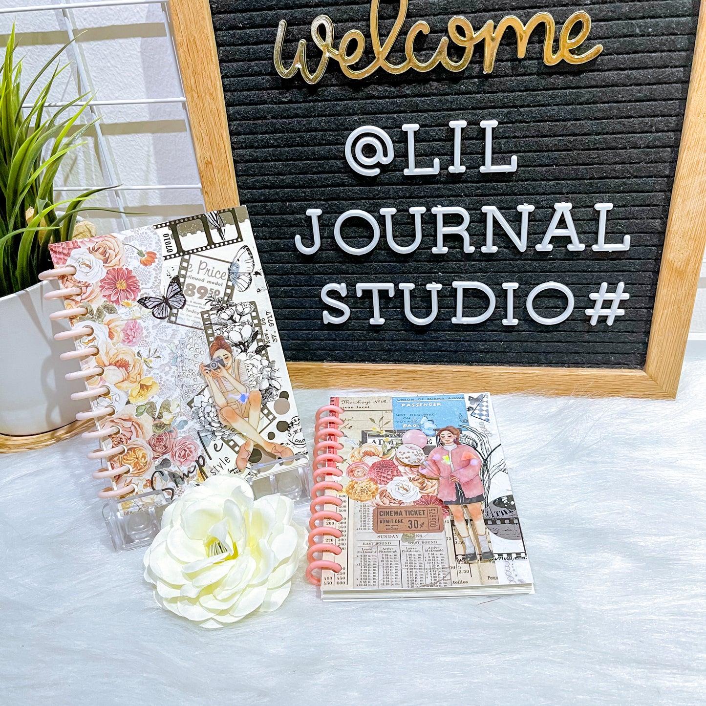 B7 Travel Notebook - Vintage Classic Girls+++