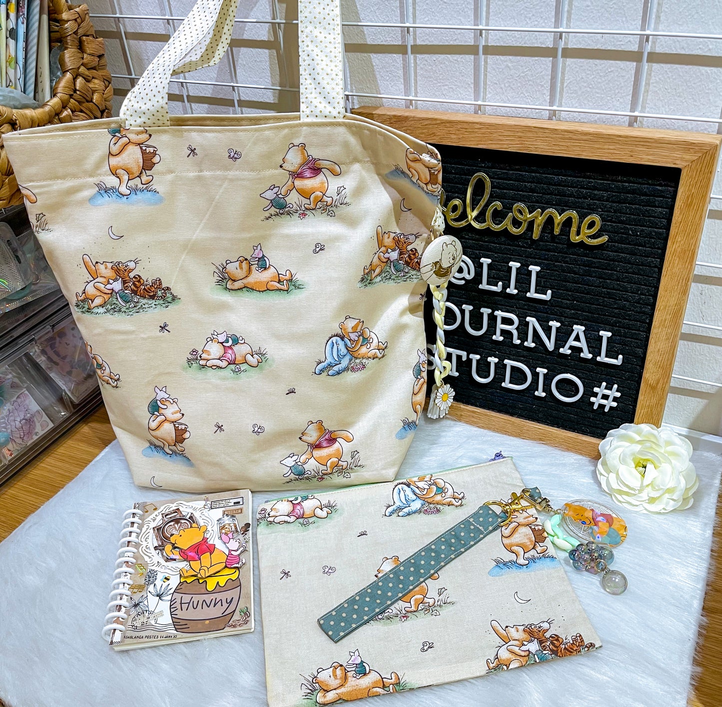 Garden Pooh Tote