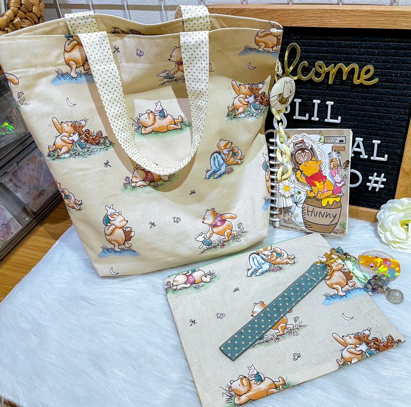 Garden Pooh Tote