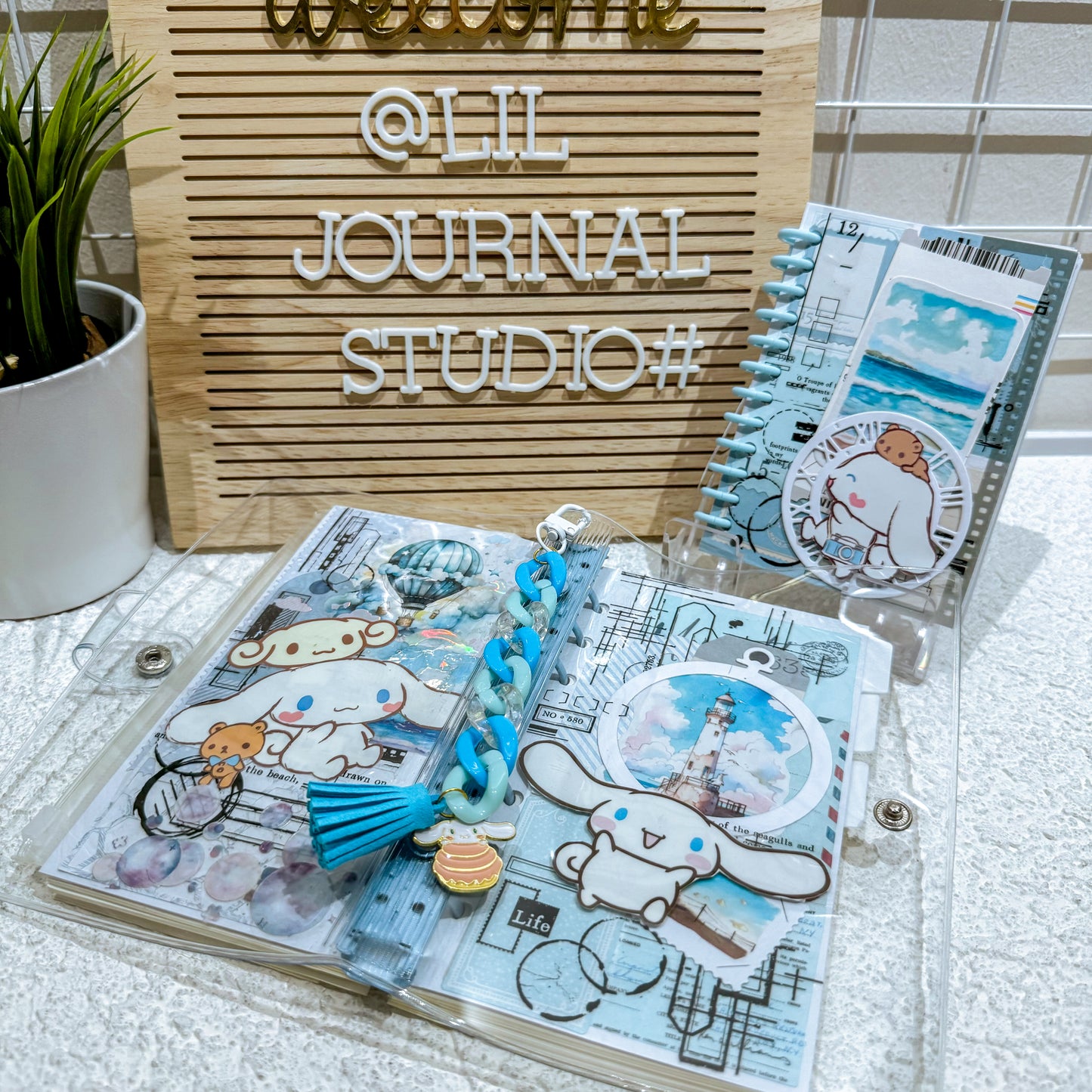 A6 Notebook + B7 Sticker Bundle ~ Sanrio All Stars