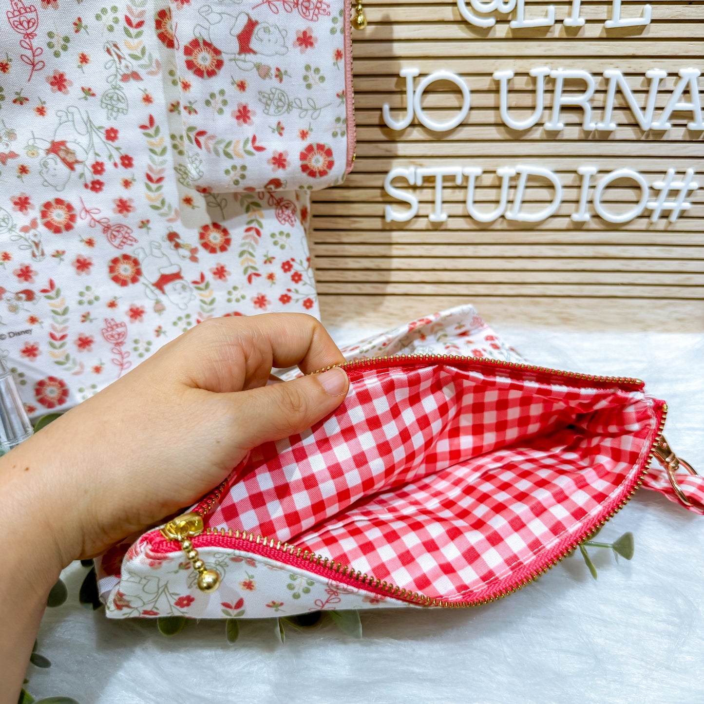 Classic Pooh Red Gingham Garden Bundle