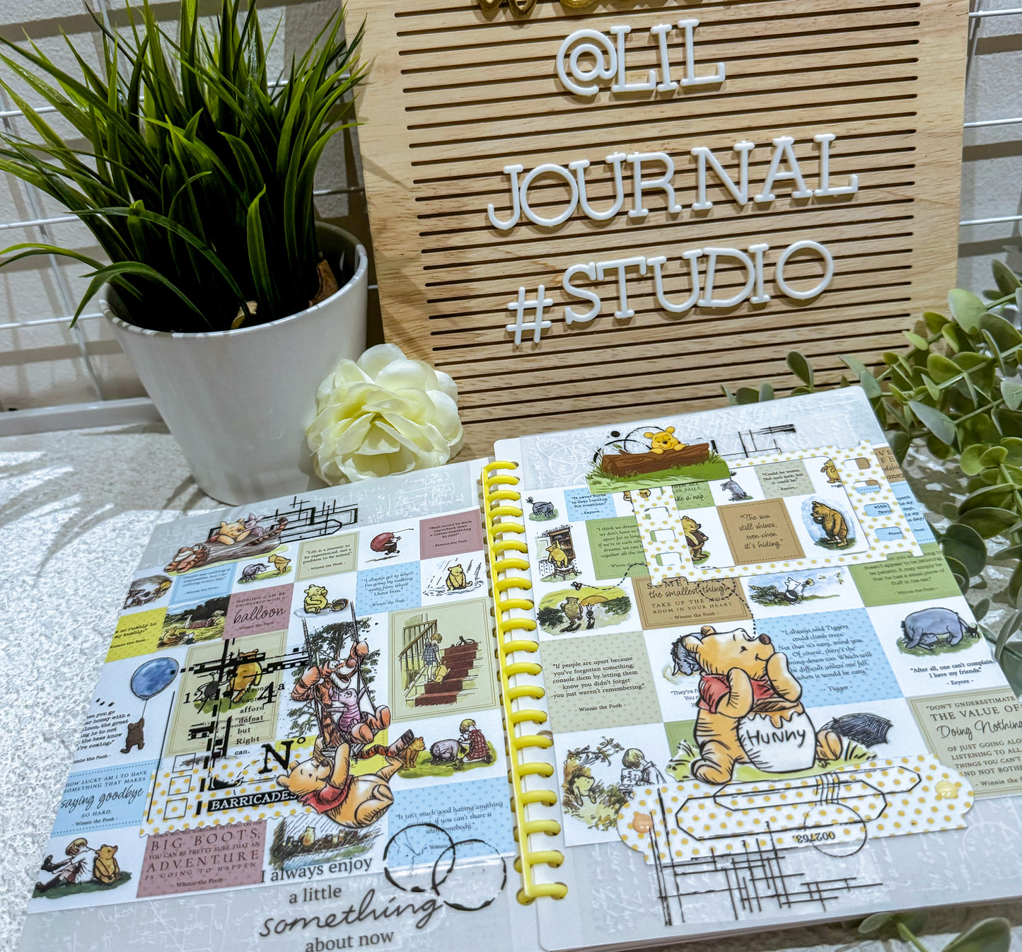 A5 Classic Pooh Magazine Notebooks