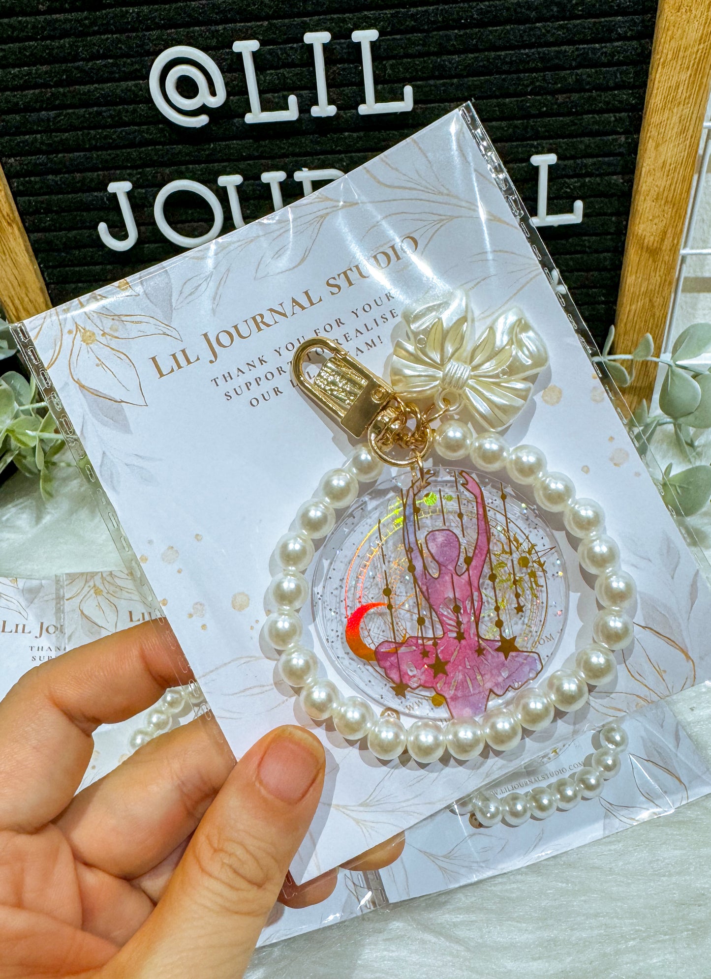 Key Charms - Elegant Ballerinas II