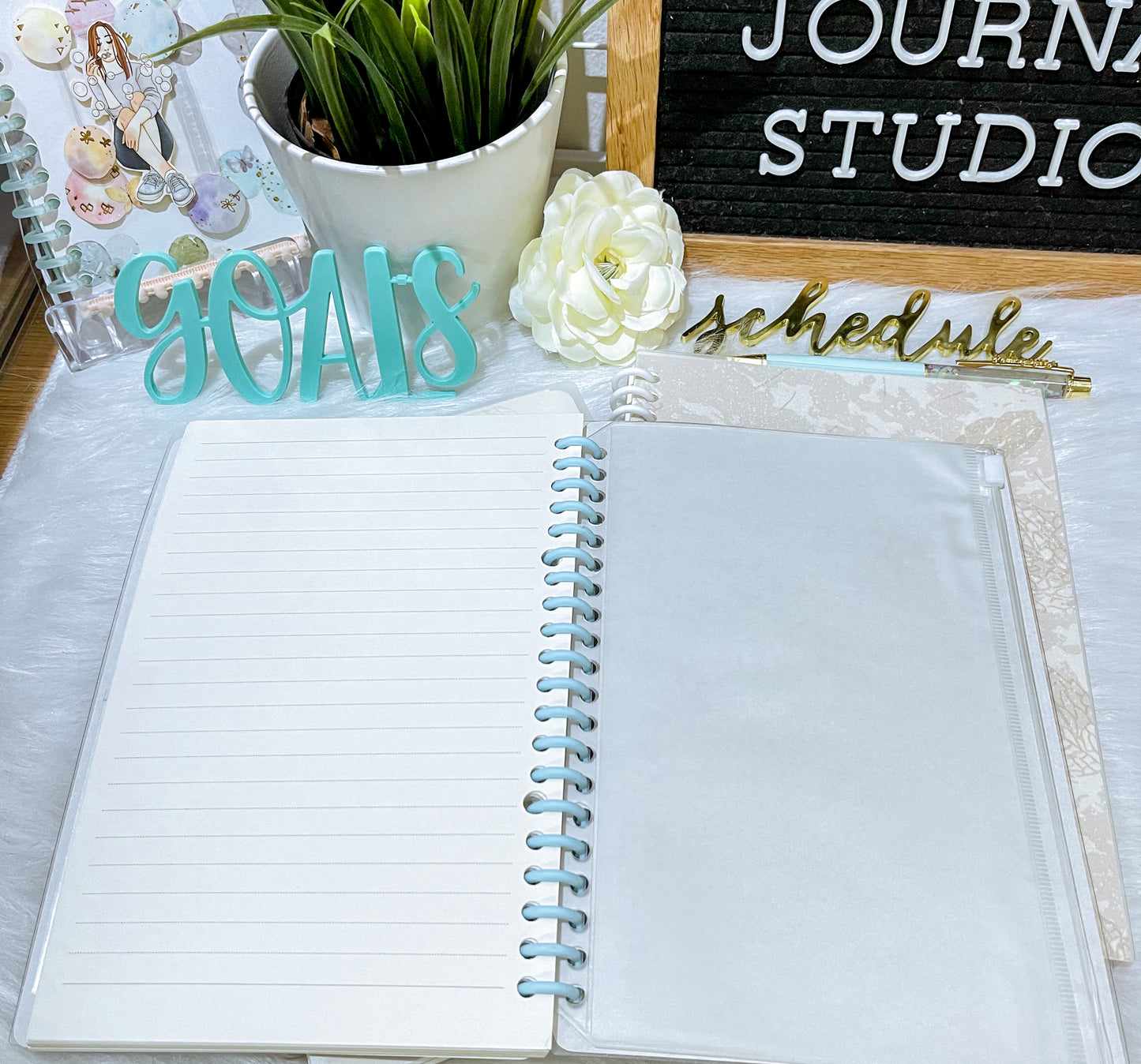 A5 Notebook Zipper Pouch