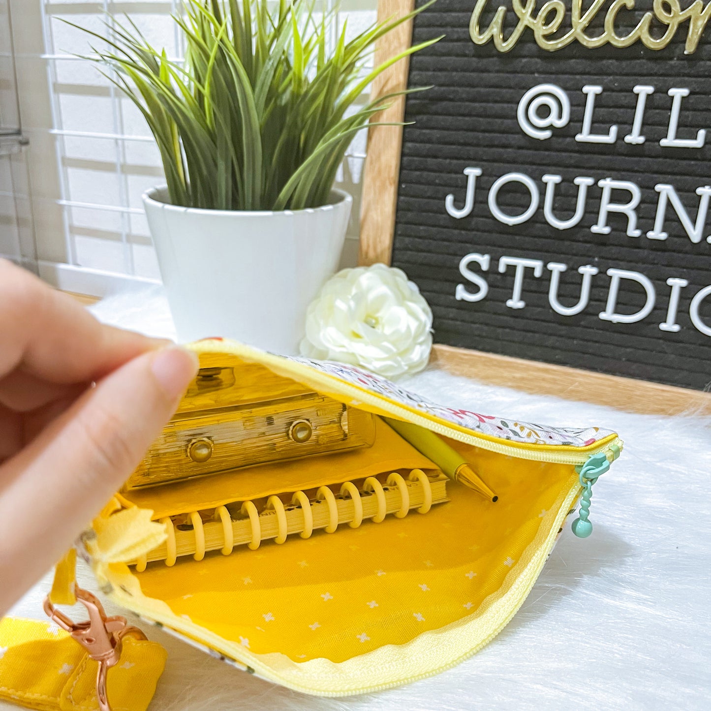 Fabric Pouch - Sunshine Pooh
