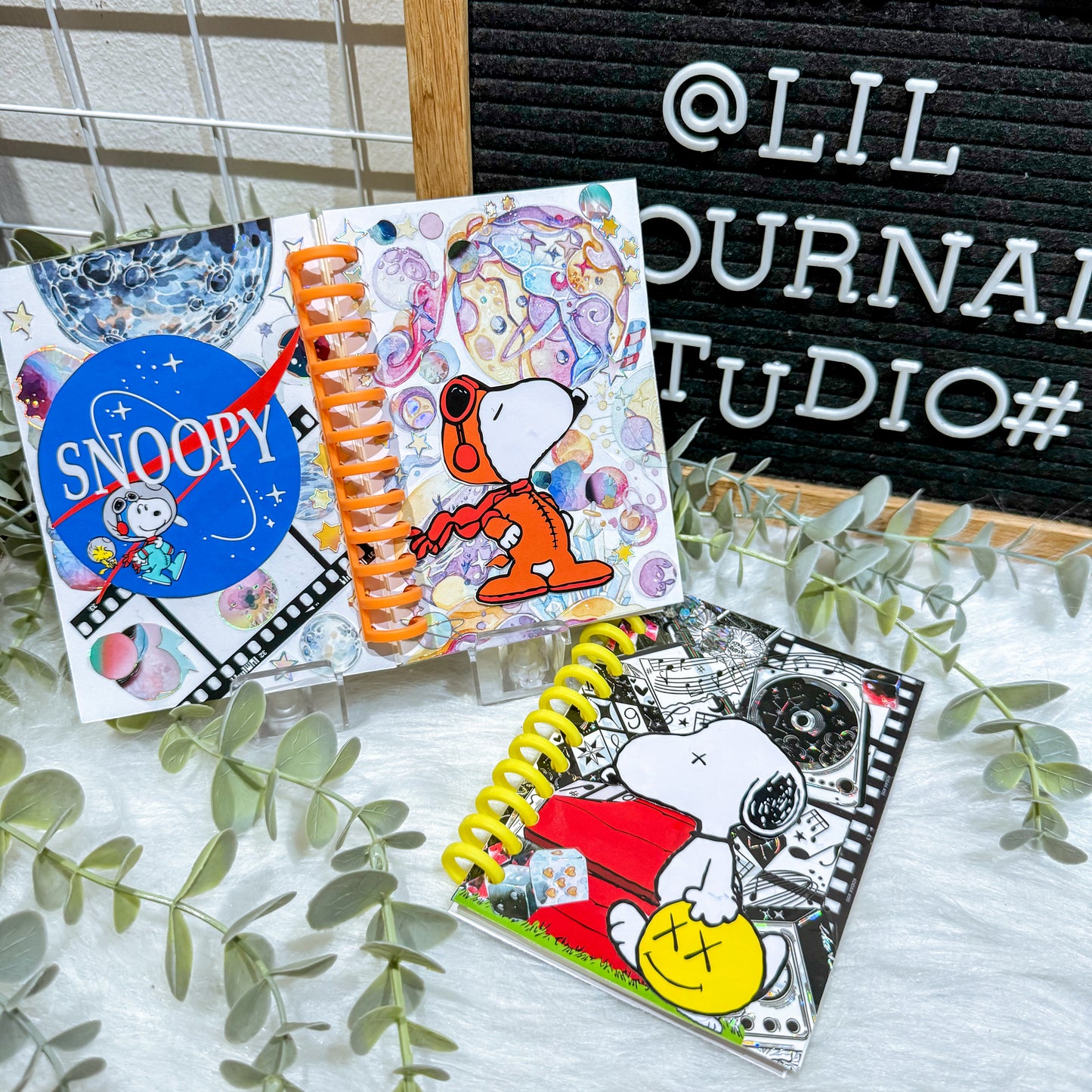 B7 Character Travel Notebook - Snoopy Fun